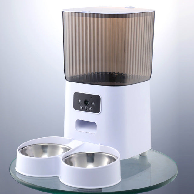 5L Automatic Pet Feeder With Camera - Furrykittypuppy