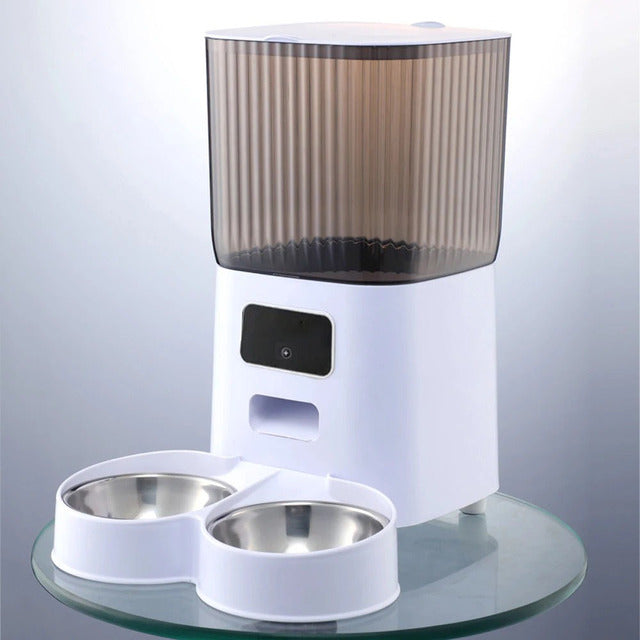 5L Automatic Pet Feeder With Camera - Furrykittypuppy