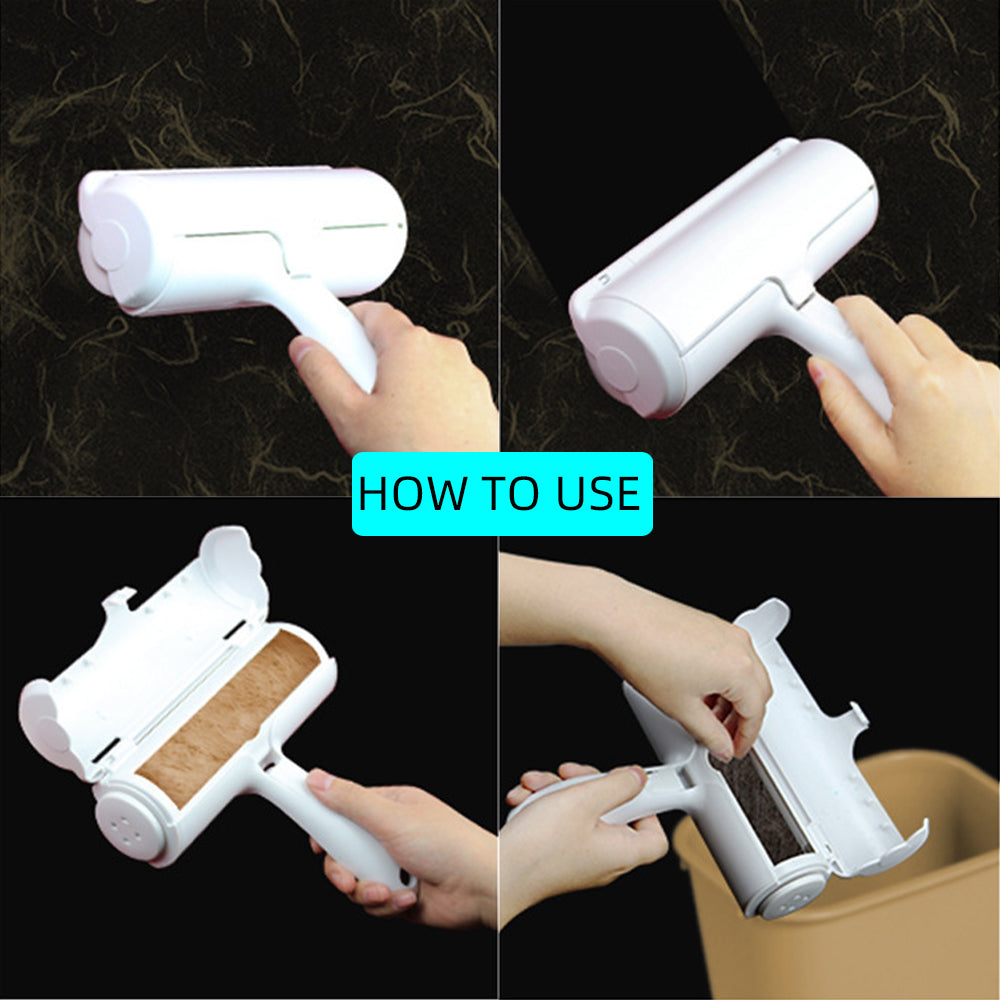 Pet Hair Roll Remover - Furrykittypuppy