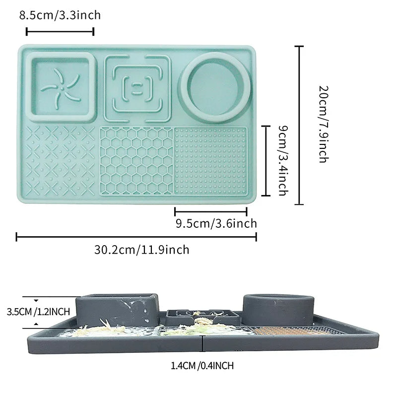 Multifunctional Dog Slow Feeder Bowl