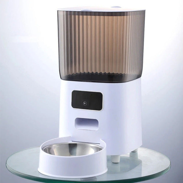 5L Automatic Pet Feeder With Camera - Furrykittypuppy