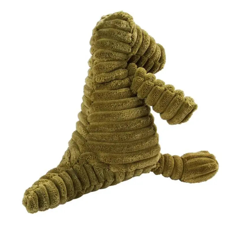 Corduroy Plush Animal Dog Toys – Durable, Squeaky Fun for All Sizes!