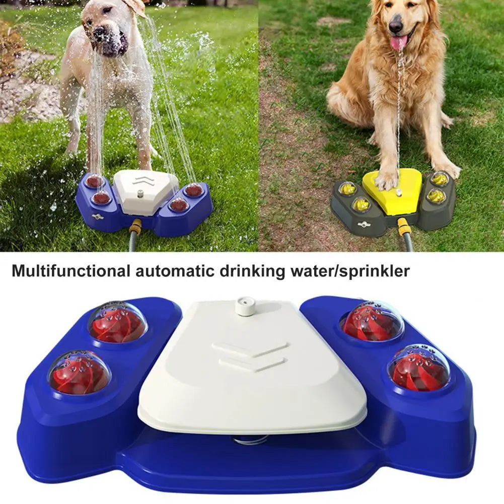 Automatic Pedal-Type Water Fountain for Medium and Large Dogs - Furrykittypuppy