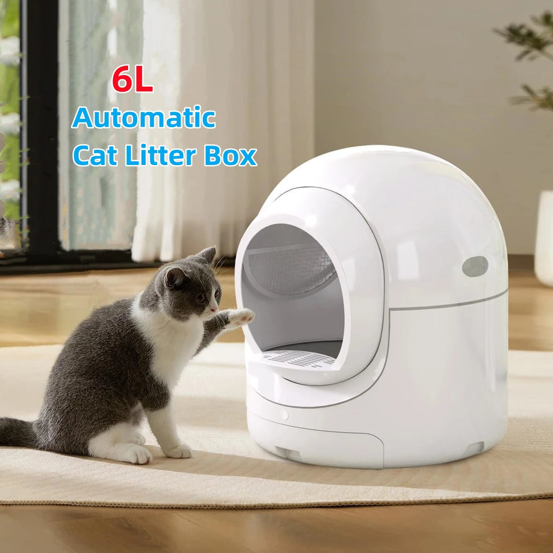 Ultimate 6L Automatic Cat Toilet - Furrykittypuppy