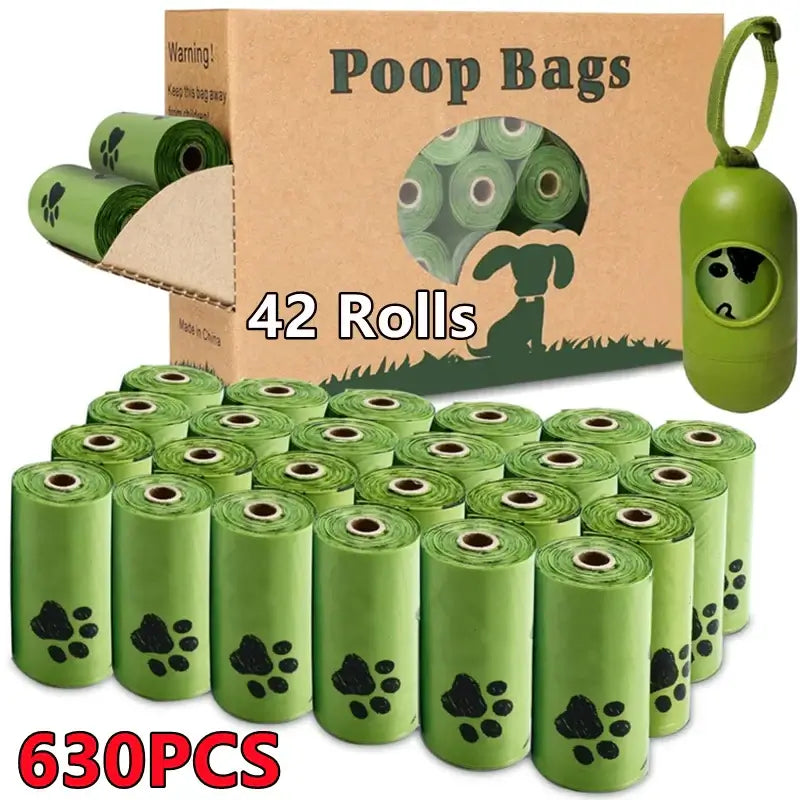 Eco-Friendly Biodegradable Pet Waste Bags – Durable &amp; Scented