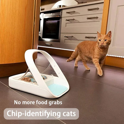 Revolutionize Pet Feeding with the Anti-Snatch Smart Feeder - Furrykittypuppy