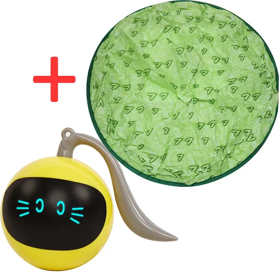 Interactive Electric Cat Toy – Motion Ball &amp; Undercover Hunting Game