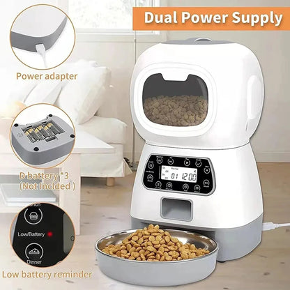 Smart Pet Feeder Pro - Furrykittypuppy