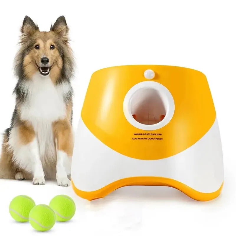 Automatic Dog Tennis Launcher - Furrykittypuppy