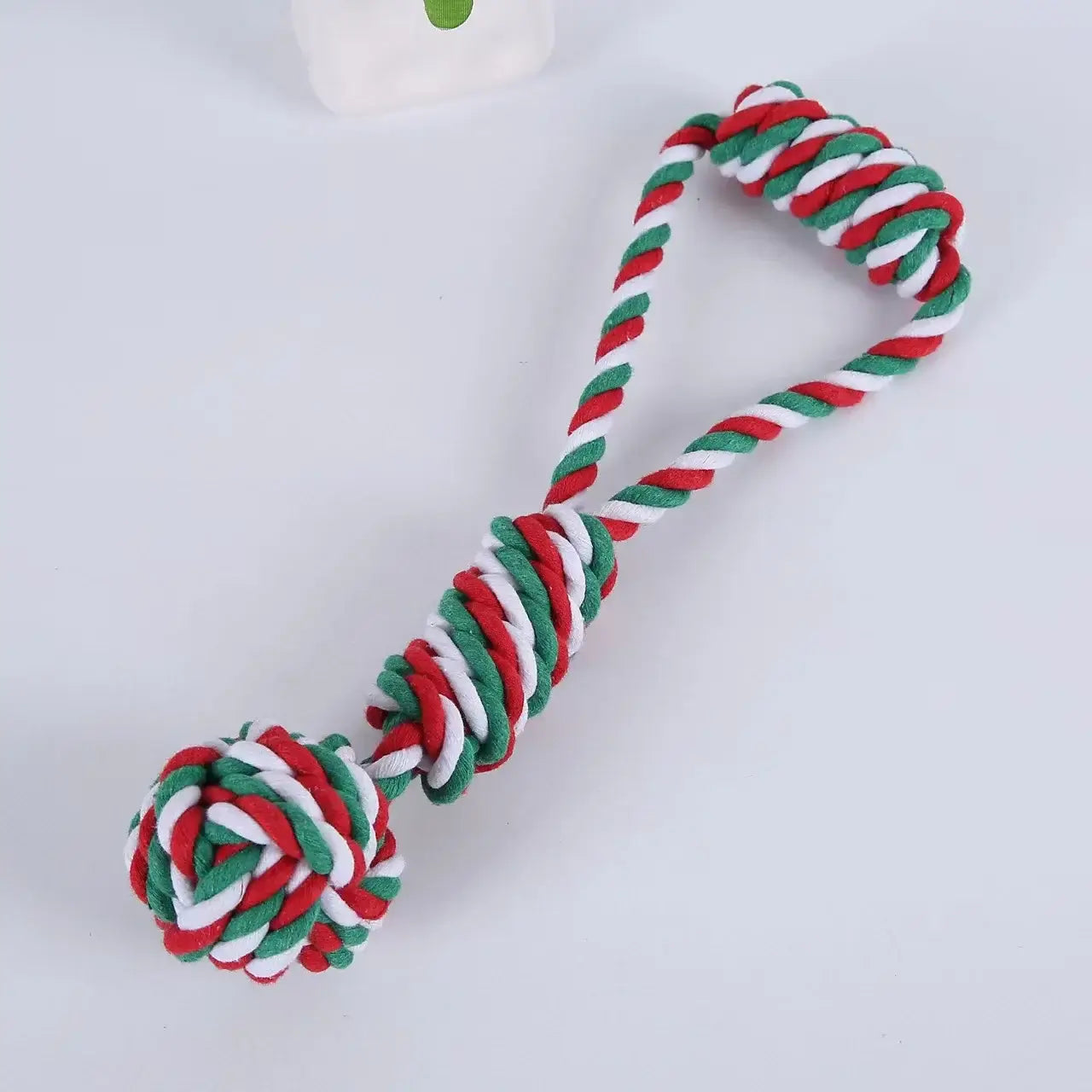 Holiday Fun for Furry Friends: Christmas Rope Toy Set