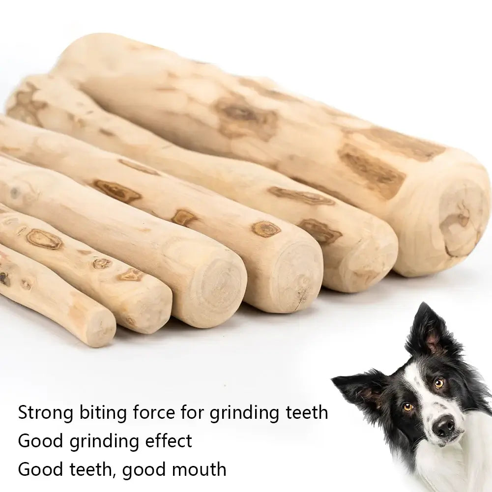 Durable Coffee Wood Chew Stick for Dogs – Natural Anxiety Relief &amp; Dental Care