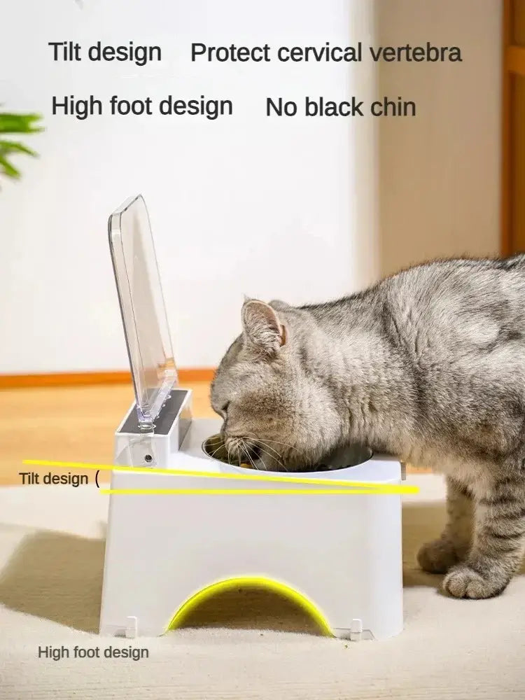 Smart Cat Bowl – Automatic Pet Feeder with Infrared Sensor