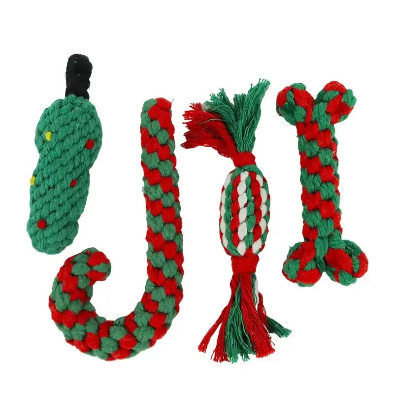 Holiday Fun with Candy Bones: Durable Christmas Dog Chew Toys