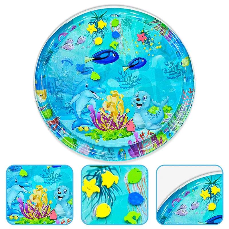 Splash &amp; Play Water Mat - Furrykittypuppy