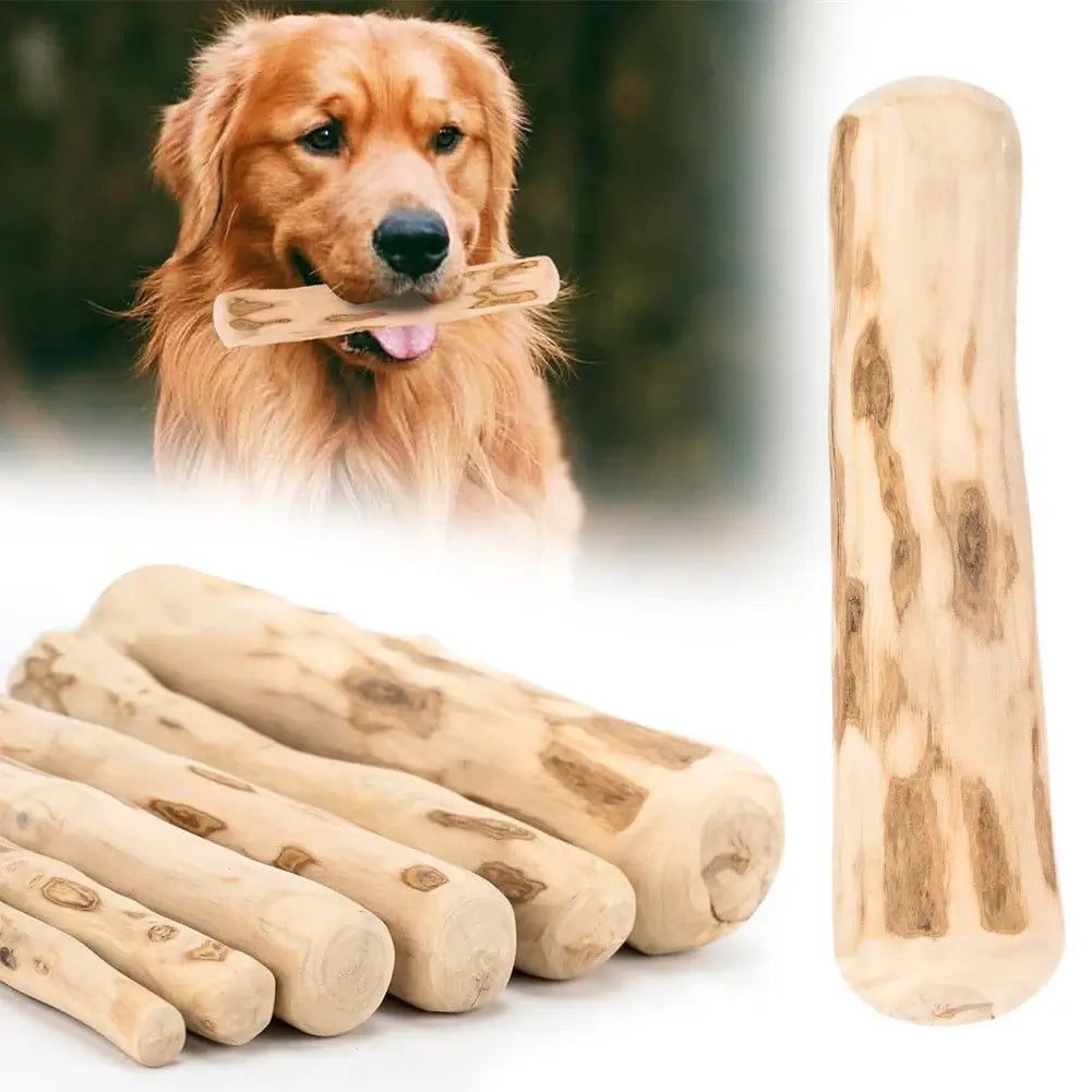 Durable Coffee Wood Chew Stick for Dogs – Natural Anxiety Relief &amp; Dental Care