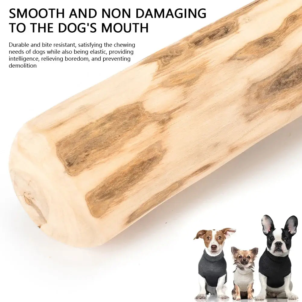 Durable Coffee Wood Chew Stick for Dogs – Natural Anxiety Relief &amp; Dental Care