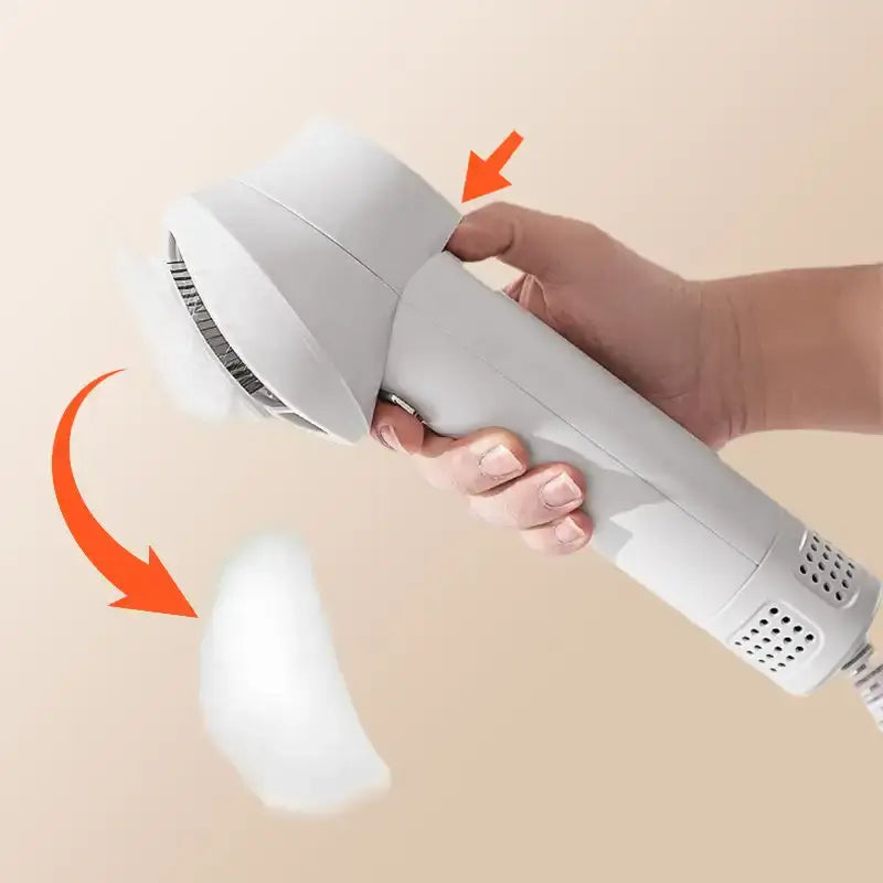 QuietCare Pet Hair Dryer with Built-In Slicker Brush