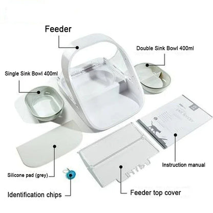 Revolutionize Pet Feeding with the Anti-Snatch Smart Feeder - Furrykittypuppy