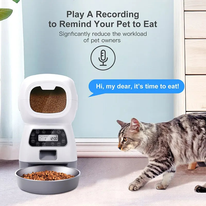 Smart Pet Feeder Pro - Furrykittypuppy