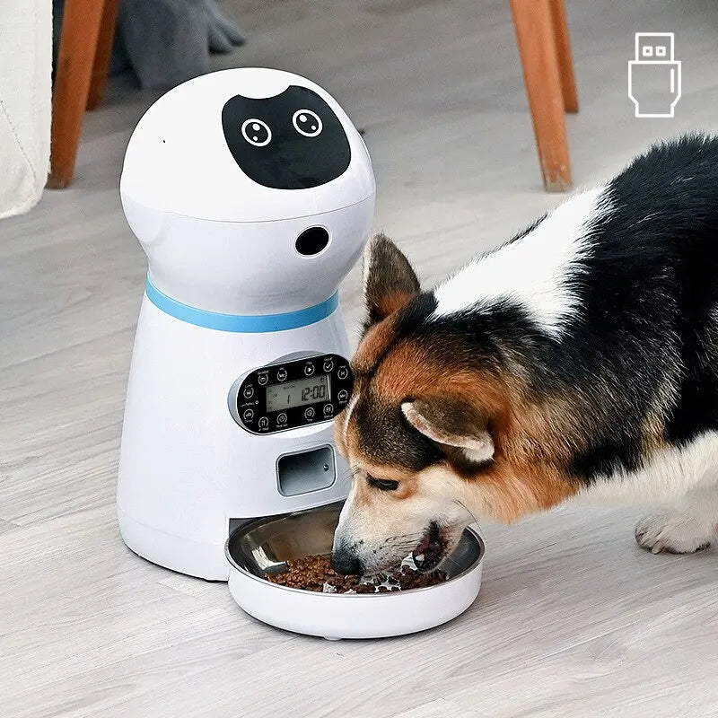 Smart Pet Feeder Pro - Furrykittypuppy