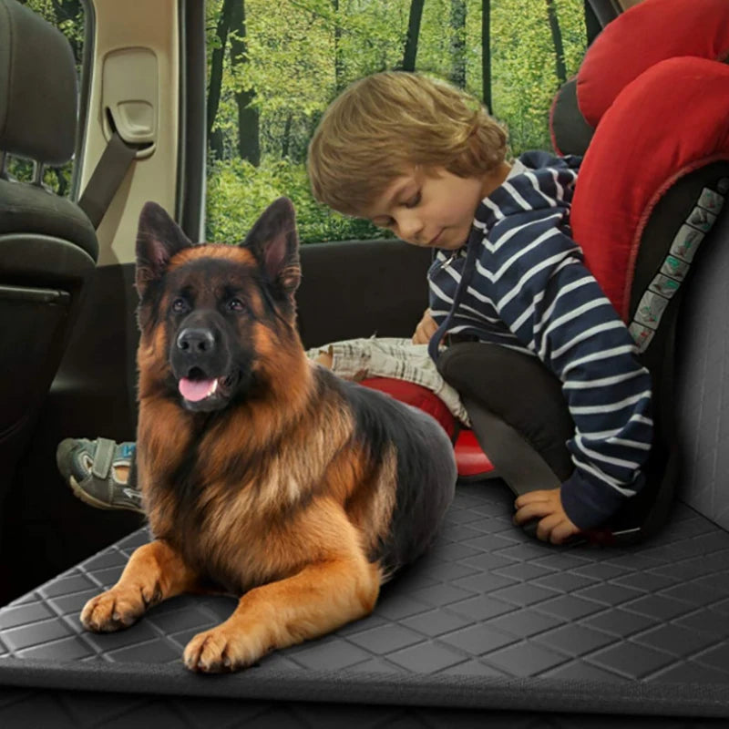 Waterproof Dog Car Seat Cover: Hammock-Style Travel Protector Mat - Furrykittypuppy