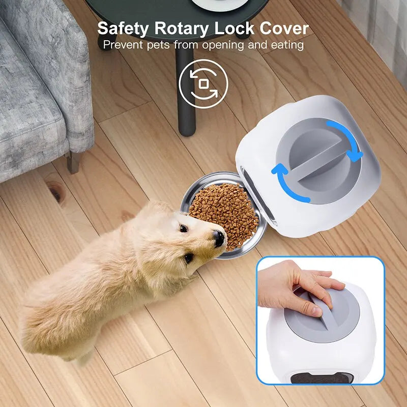 Smart Pet Feeder Pro - Furrykittypuppy