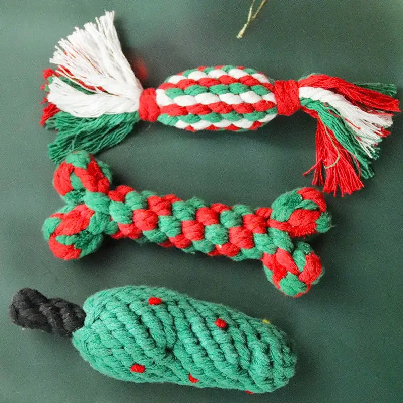 Holiday Fun with Candy Bones: Durable Christmas Dog Chew Toys