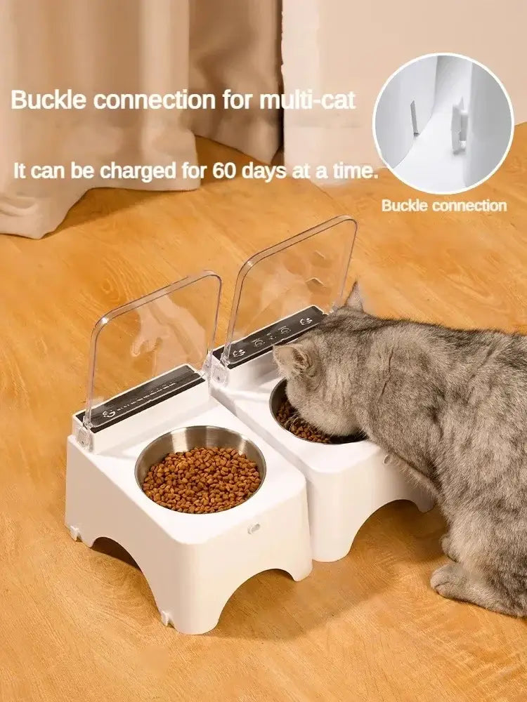 Smart Cat Bowl – Automatic Pet Feeder with Infrared Sensor