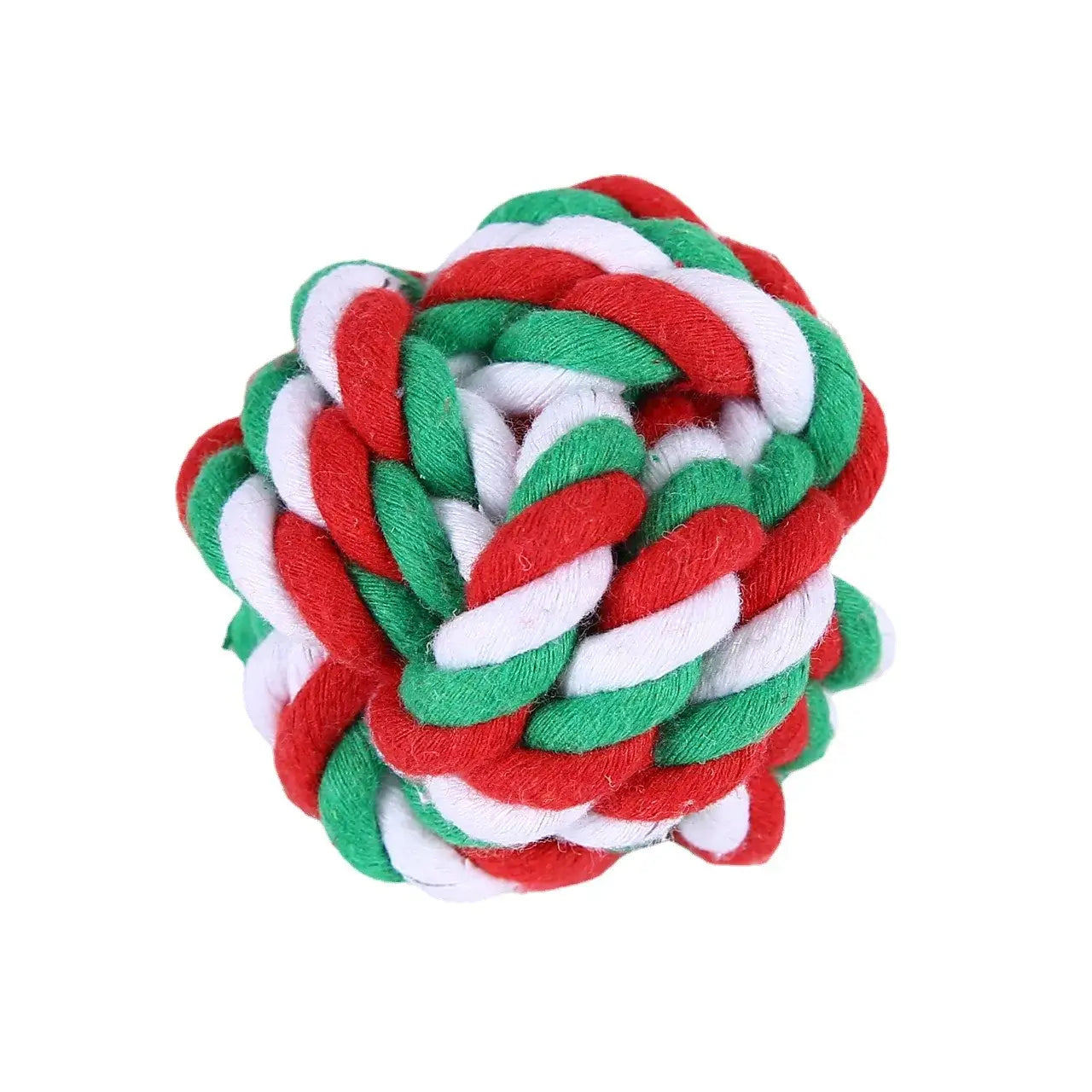 Holiday Fun for Furry Friends: Christmas Rope Toy Set