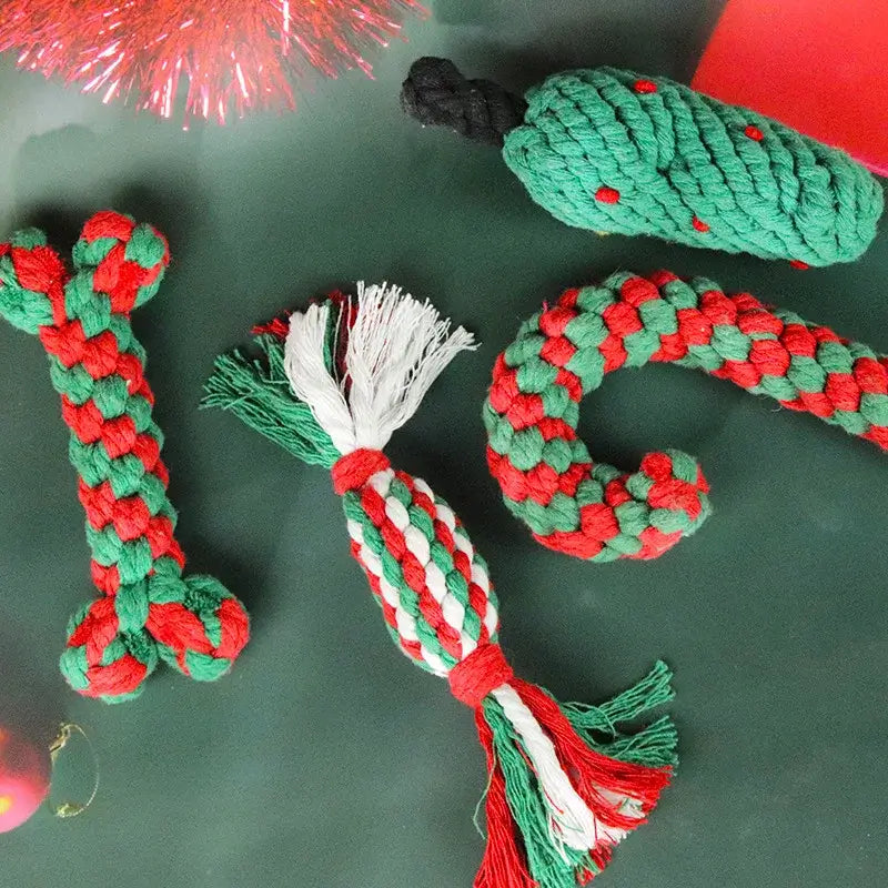 Holiday Fun with Candy Bones: Durable Christmas Dog Chew Toys