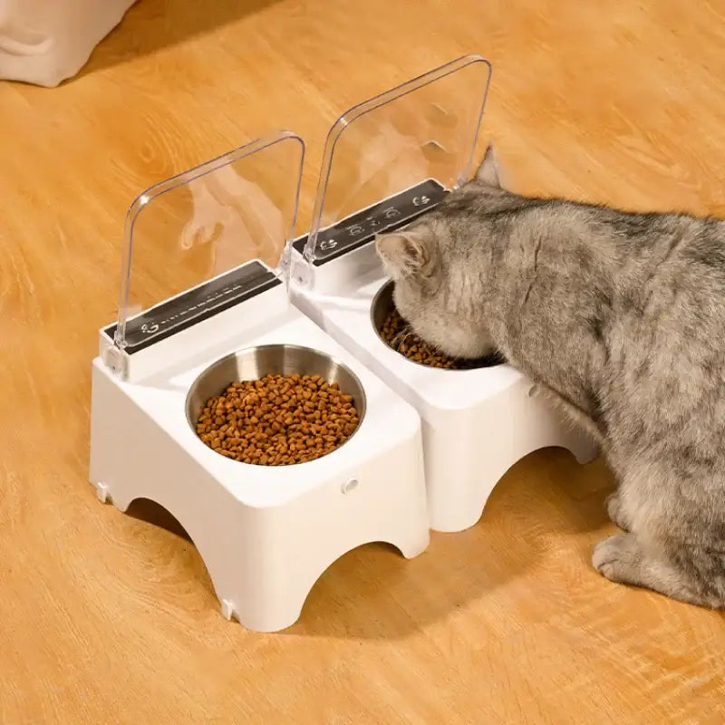 Smart Cat Bowl – Automatic Pet Feeder with Infrared Sensor