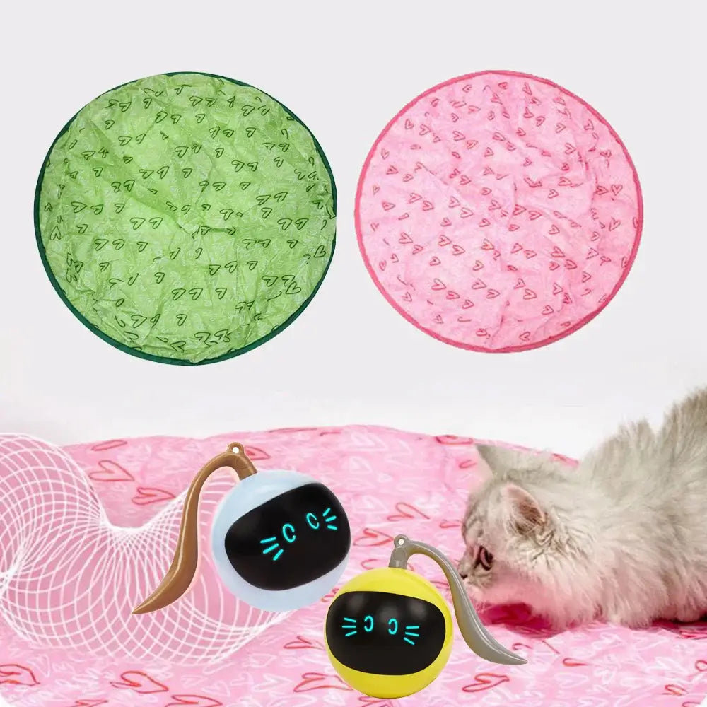 Interactive Electric Cat Toy – Motion Ball &amp; Undercover Hunting Game