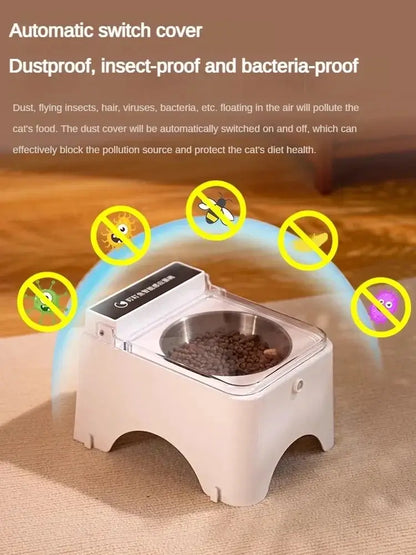 Smart Cat Bowl – Automatic Pet Feeder with Infrared Sensor