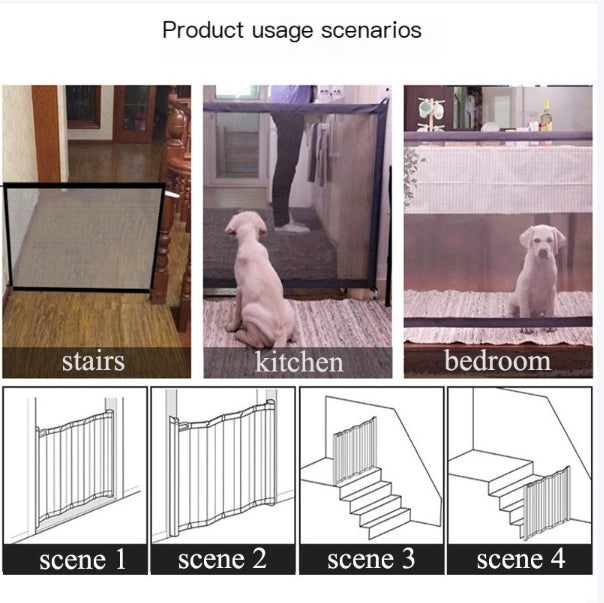 Retractable Dog Gate 