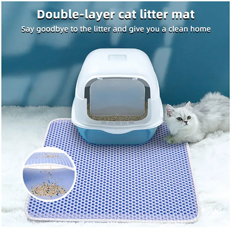 Cat Litter Mat - Furrykittypuppy