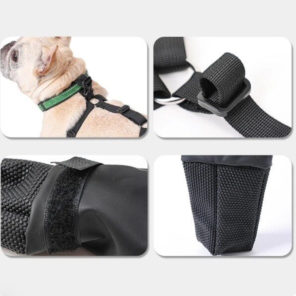 Adjustable Waterproof Dog Shoes - Furrykittypuppy