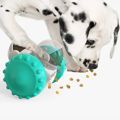 Superidag Cat and Dog Food Spill Toy Interactive Balance Car