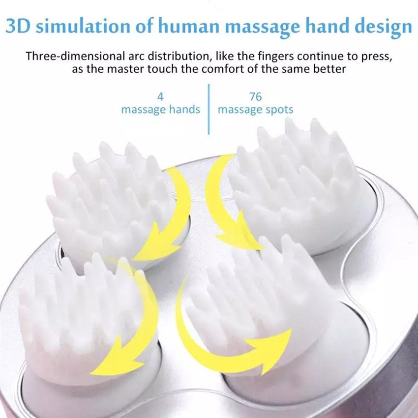 Wireless Scalp Massager Antistress Pet And The Owner Relieve