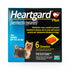 Heartgard plus (Blue) Chewables for Dogs up to 25Lbs(11Kg), 6 Pack - Furrykittypuppy